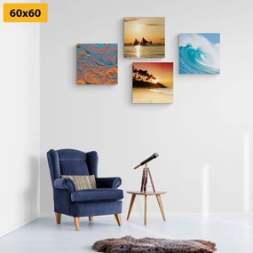 Σετ εικόνων ονειρεμένο νησί - 4x 60x60