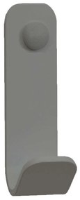 Άγκιστρο Μπάνιου Μονό 15-163 5x5x13cm Matte Concrete Grey Pam&amp;Co Stainless Steel