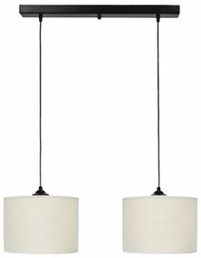 Φωτιστικό Οροφής Δίφωτο Heronia 14-0168 Cream