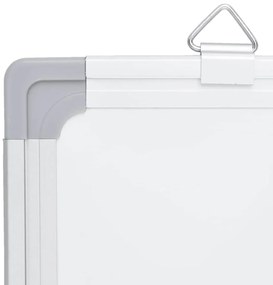 vidaXL Πίνακας Μαρκαδόρου Μαγνητικός Πτυσσόμ. 200x60x1,7εκ. Αλουμινίου