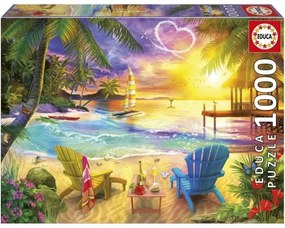 Παζλ Educa Love Beach 1000 Τεμάχια