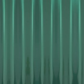vidaXL Πάνελ Οροφής 12 τεμ. Πράσινα 100x36 εκ Γαλβανισμένος χάλυβας