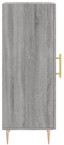 vidaXL Ντουλάπι Γκρι Sonoma 34,5x34x90 εκ. από Επεξεργασμένο Ξύλο