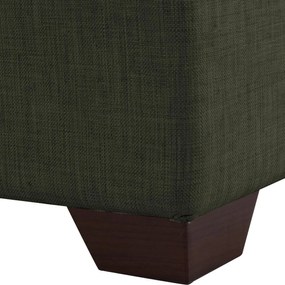 ΚΑΝΑΠΕΣ ΚΡΕΒΑΤΙ GHUFRAN ΓΩΝΙΑ ΑΝΑΣΤΡΕΨΙΜΗ DARK OLIVE  200x133x77Yεκ.