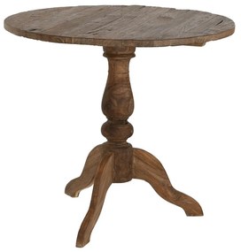 Βοηθητικό Τραπέζι Home ESPRIT Φυσικό 80 x 80 x 75 cm