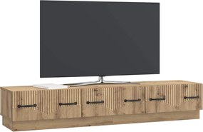 vidaXL Ντουλάπι TV 147 x 34,5 x 27 εκ Artisan Δρυς Επεξεργασμένο Ξύλο