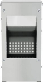 vidaXL Ταΐστρα Χαμστεριών Ασημί 12,5 x 12,5 x 25 εκ.