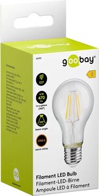 GOOBAY LED λάμπα bulb 65395, E27, Filament, 4W, 2700K, 470lm