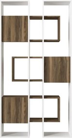 Stewehome Ραφιέρα Δαπέδου / Λευκή Βιβλιοθήκη (95) 95.9x29.6x183.6 cm