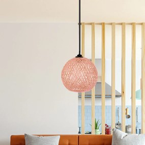 Φωτιστικό Οροφής Μονόφωτο A-G 390FLH1572 Pink/Brown