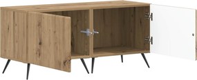 vidaXL Ντουλάπι TV Artisan Δρυς Επεξεργασμένο Ξύλο