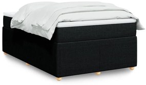 ΚΡΕΒΑΤΙ BOXSPRING ΜΕ ΣΤΡΩΜΑ ΜΑΥΡΟ 120X190 ΕΚ. ΥΦΑΣΜΑΤΙΝΟ 3285555