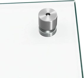 vidaXL Πλάτες Κουζίνας 2 τεμ. Διαφανής 70 x 40 εκ. από Ψημένο Γυαλί