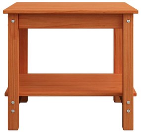 vidaXL Τραπεζάκι σαλονιού Καφέ κεριού 50 x 50 x 45 cm