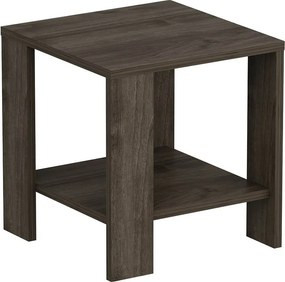 Βοηθητικό Τραπεζάκι (40x40x42) A-G Midi Yan 362ANT1108 Walnut