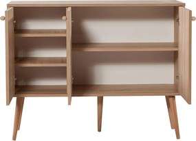 Console Mega - 726 Sonoma Oak