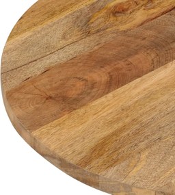 vidaXL Επιφάνεια Τραπεζιού Οβάλ 110x50x2,5 εκ. Μασίφ Ξύλο Μάνγκο