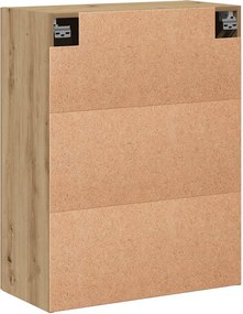vidaXL Ντουλάπι Τοίχου Αρτισιανή Δρυς 69,5x34x90 εκ. από Επεξεργ. Ξύλο