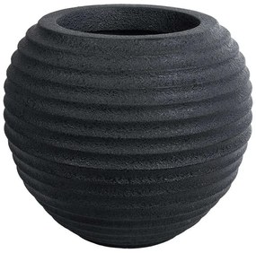 Κασπώ Δαπέδου Ilaeira 20712 Φ71x64cm Black GloboStar Cement