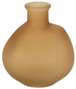 Beauty Home Γυάλινο Βάζο Assia Μπεζ 9,5 x 10,5 x7 CM – 250ml