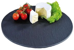 Πλατώ Σερβιρίσματος Στρογγυλό 38112 Φ35,5cm Anthracite Kesper Rock