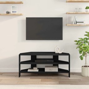 vidaXL ΓωνιακήΒάσηΤηλεόρασης 100 x 40,5 x 45 cm Μαύρο