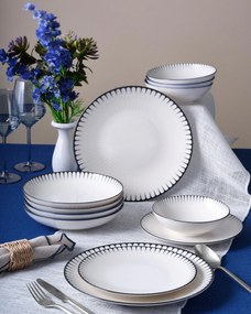 Dinner Set (24 Pieces) GBSATN24Y4R33063 Multicolor