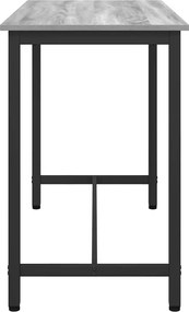 vidaXL τραπέζι Γκρίζο Σονομα 100 x 50 x 76,5 εκ.