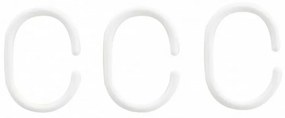 Κρίκοι Βραχίονα Μπάνιου 12τμχ No 37 White Grekon Plastic