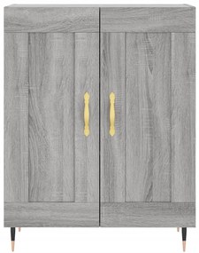 vidaXL Ντουλάπι Γκρι Sonoma 69,5 x 34 x 90 εκ. από Επεξεργασμένο Ξύλο