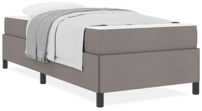 vidaXL Κρεβάτι με ελατήρια Ταουπέ 90 x 190 cm