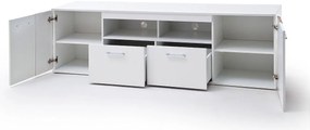 Edge Έπιπλο Τηλεόρασης Καφέ 203x44x59