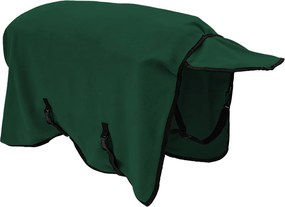 vidaXL Σαμάρι Ίππου Σκούρο πράσινο Πολυεστέρας