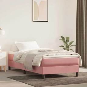 vidaXL Στρώμα με Pocket Springs 80 x 160 cm Ροζ