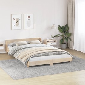 vidaXL Χαλιά shaggy  με λατέξ από κάτω Γκρι 240x340 εκ.
