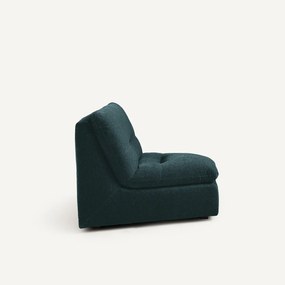 Γωνιακή πολυθρόνα σύνθεσης από βελούδο chenille, Giuliano