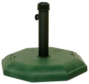 Πράσινη Τσιμεντένια Βάση Ομπρέλας 27Kgr , ⌀ 50cm