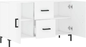 vidaXL Ντουλάπι Λευκό 100 x 36 x60 εκ. Επεξεργασμένο Ξύλο