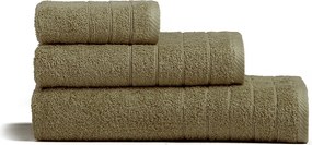 Πετσέτα Προσώπου (50x90) Melinen Fresca 500gsm Μπεζ