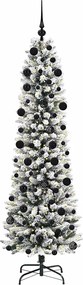 vidaXL Τεχνητό Χριστουγεννιάτικο Δέντρο με 300 LED Λευκό 210 cm