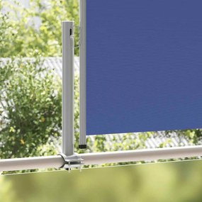 vidaXL Σκίαστρο Πλαϊνό Συρόμενο Βεράντας Μπλε 100 x 300 εκ.