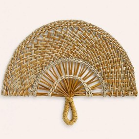 Διακοσμητικό Τοίχου Abano CAABANOWA36MOS 36x26cm Natural-Mustard Calma House Seagrass