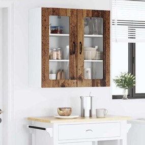 vidaXL Πάνελ πλυντηρίου πιάτων Kalmar 2 pcs Παλιό ξύλο