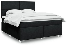 ΚΡΕΒΑΤΙ BOXSPRING ΜΕ ΣΤΡΩΜΑ ΜΑΥΡΟ 180X200 ΕΚ. ΥΦΑΣΜΑΤΙΝΟ 3292862