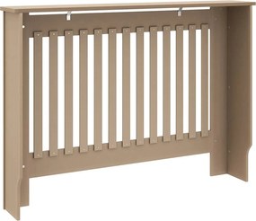 vidaXL Κάλυμμα Καλοριφέρ 112 x 19 x 81,5 εκ. από Επεξεργασμένο Ξύλο