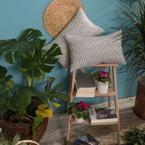 Μαξιλάρι Διακοσμητικό (Με Γέμιση) Giardino 04 Grey Teoran 30X50 Cotton-Polyester