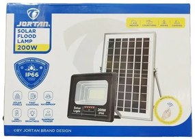 Led Αδιάβροχος Ηλιακός Προβολέας 200W-JT91001-YY200W
