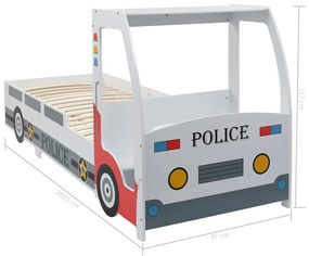 ΚΡΕΒΑΤΙ ΠΑΙΔΙΚΟ ΠΕΡΙΠΟΛΙΚΟ 90 X 200 ΕΚ. ΜΕ ΓΡΑΦΕΙΟ 244012
