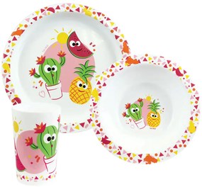 Παιδικό Σετ Φαγητού 3τμχ Ango Les Ami Fruits 006204