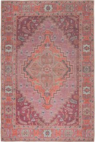 Χαλί Plumeria 2034-00 Purple-Orange Βιοκαρπέτ 120X180cm